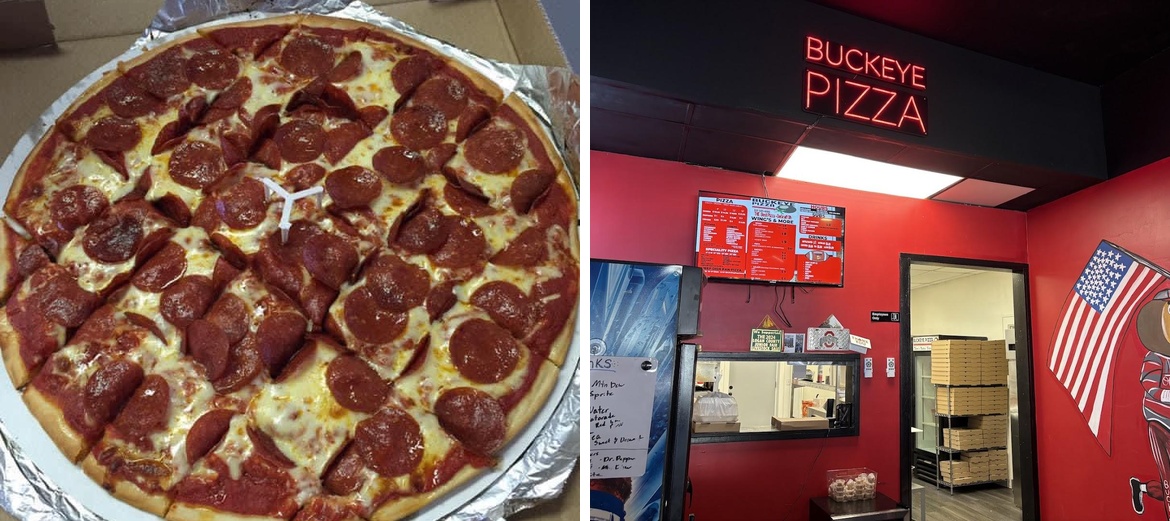 Buckeye Pizza & Brew DeGraff Menu